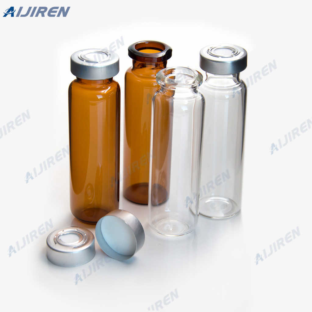 aluminium crimp cap clear crimping gc vial for gas chromatography